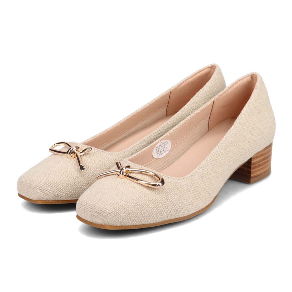 ミッシーデミッシー missy des missy スクエアトゥパンプス　MMD2700 OFF-WHITE-TX 23.0