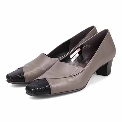 ミッシー デ ミッシー missy des missy 甲深4.5cmヒールパンプス　MMD5151 D-GRAY/C 23.0