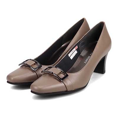 ミッシー デ ミッシー missy des missy バックルデザインのきれい目パンプス　MMD5155 D-OAK 23.0