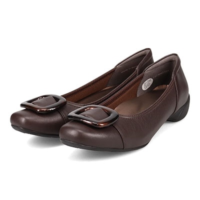 ミッシー デ ミッシー missy des missy  大き目バックルが特徴のカジュアルパンプス　MMD7521 OAK 23.0