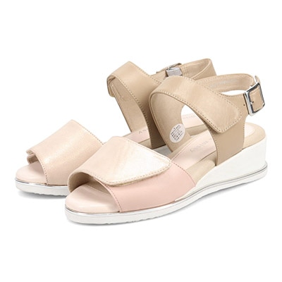 ミッシー デ ミッシー missy des missy 軽量ソールのキレイめスポーツサンダル  MMD7523 L-PINK/C M　(23.0～23.5)