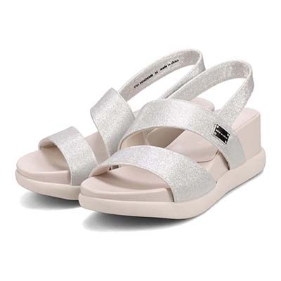 ミッシーデミッシー missy des missy ウェッジヒールサンダル　MMD8000 SILVER M　(23.0～23.5)
