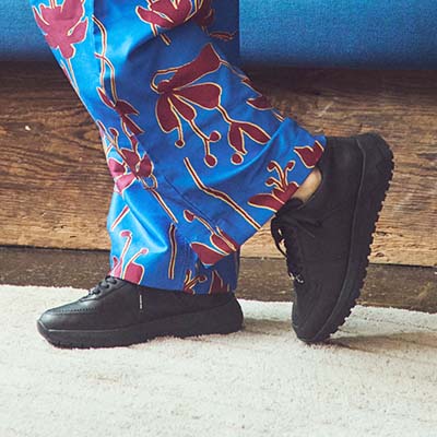 マドラス madras 特許 リカバリーメタインソール搭載シューズ  カジュアルレザースニーカー　MS560MT　ユニセックスサイズ展開 BLACK 23.0（23.5cm相当の足入れ感）