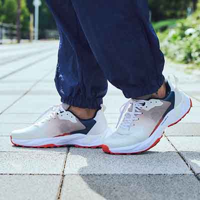 【Infinity CORE 1.0】マドラスウォーク madras Walk　Recovery Shiatsu Insole　アウトドアレジャー向け  撥水仕様　メンズ　カジュアルスニーカー　MW100R　※ユニセックスサイズ展開 WHITE/PINK 25.0