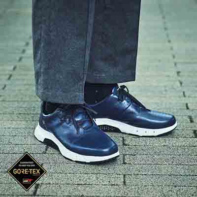 【 GORE-TEX 】マドラスウォーク madrasWalk 全天候サラッと快適　GORE-TEX サラウンドテクノロジーを搭載したレザースニーカー　MW9500S D-BROWN 25.0