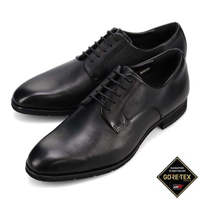 【GORE-TEX】マドラスウォーク madras Walk ゴアテックス サラウンド フットウェア　外羽根プレーントゥドレスシューズ　MW9631S BLACK 25.0