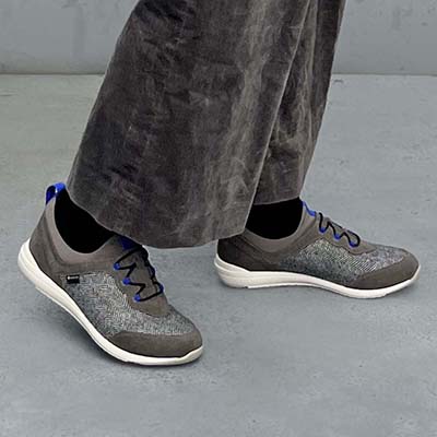 【GORE-TEX】 通勤快適 マドラスウォーク madras Walk  トラベルウォーキングにもお勧め！ 疲れない快適軽量スニーカー MWL1004S GRAY-TX 23.0