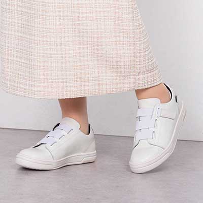 【GORE-TEX】マドラスウォーク madras Walk  より足馴染みの良い革にグレードアップ　ベルテッドスニーカー  MWL1027 BEIGE 23.0