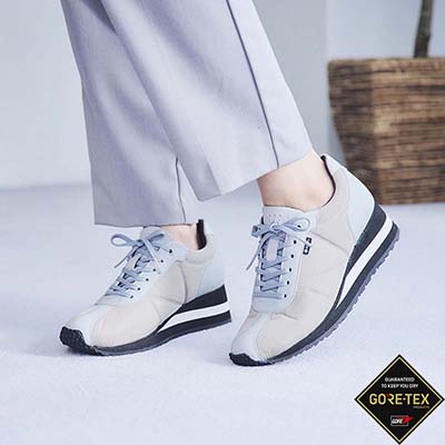 【GORE-TEX】マドラスウォーク madras Walk  防水・透湿機能 ナイロンスニーカー　MWL1030 GRAY 23.0