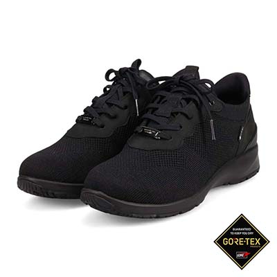 【GORE-TEX】 マドラスウォーク madras Walk カジュアルレースアップスニーカー  MWL1035 BLACK 23.0