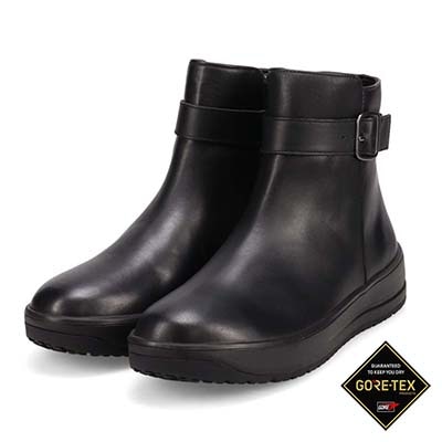  【GORE-TEX】防滑 マドラスウォーク madras Walk カジュアルショートブーツ　MWL1037 BLACK 23.0