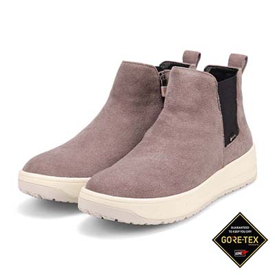 【GORE-TEX】防滑 マドラスウォーク madras Walk サイドゴアショートブーツ　MWL1038 GRAY-SILKY 23.0