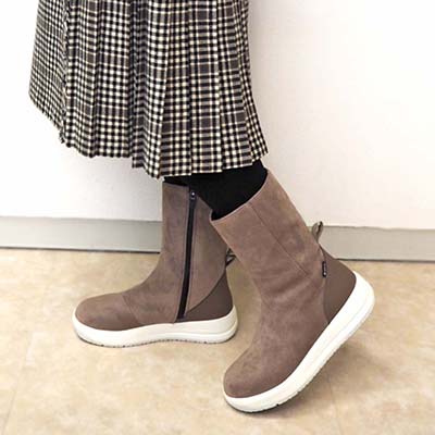 【GORE-TEX】マドラスウォーク madras Walk  厚底ミドルブーツ　MWL2236 OAK 23.0