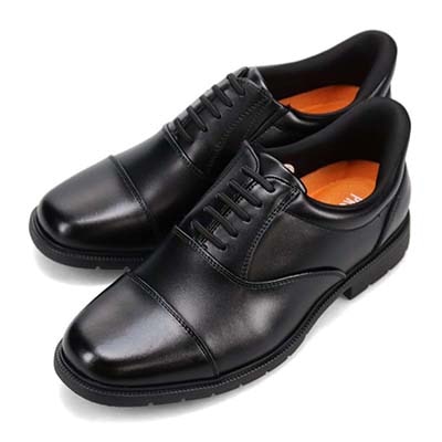 プロ コンフォート PRO-COMFORT Easy Wearing（簡単装着）内羽根ストレートチップビジネスシューズ　PC6009 BROWN 25.0