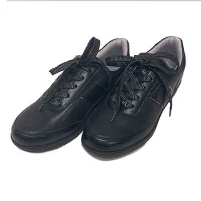 ソフトステップ SOFT STEP マドラス社製 立ったまま履ける防水防滑スニーカープレミアム SSL3102V BLACK 23.0