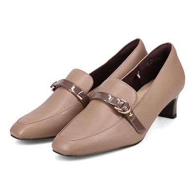 テーン tehen 活躍間違い無しのベルト付きモカパンプス　TN1779 OAK 23.0