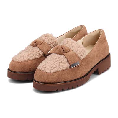 テーン tehen 高みえきれいめローファー　TN1792 D-BEIGE/C 23.0