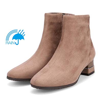 【撥水加工】テーン tehen すっきりキレイめ　ショートブーツ　TN1805 OAK-SILKY 23.0