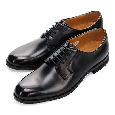 ヴィア カミーノ via cammino 外羽根プレーントゥ・ビジネスシューズ  VC8046 BLACK 25.0