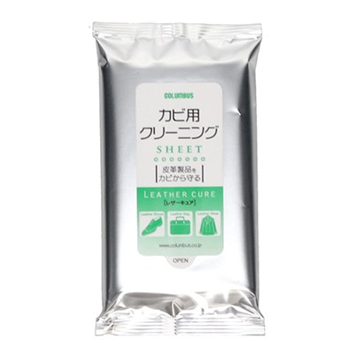 コロンブス　レザーキュア　カビ用クリーニングシート - -