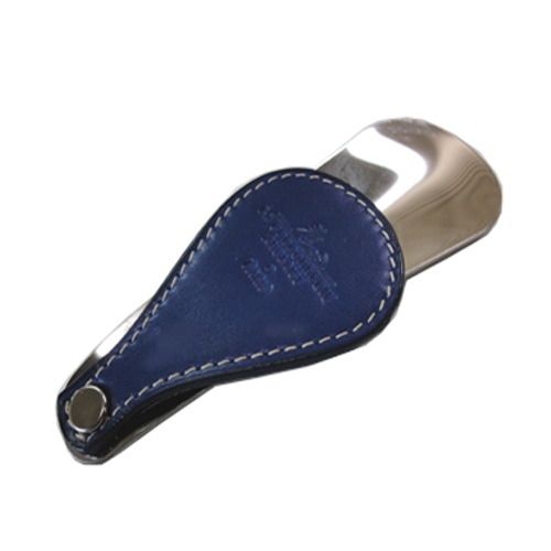 コルドヌリ・アングレーズ メタルシューホーン ショート シルバー／ネイビー FREE