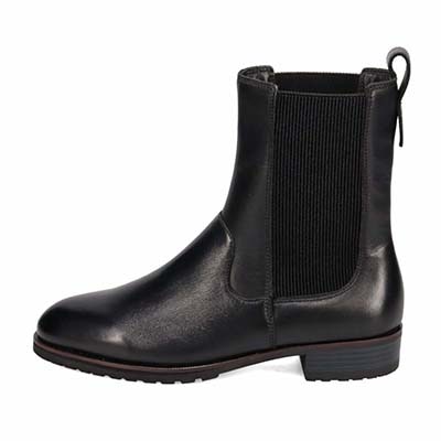 KATHARINE HAMNETT LONDON サイドゴアブーツ 048109(23.0 BLACK