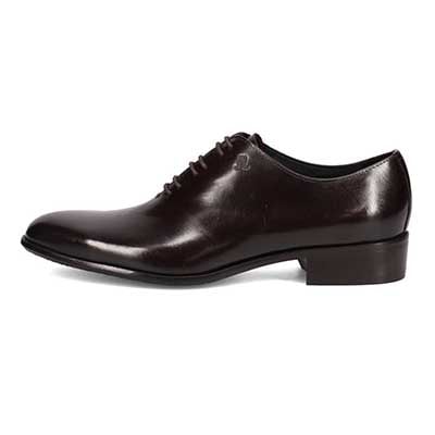 LANVIN COLLECTION ブラックシャイニーバイカラーコンビ