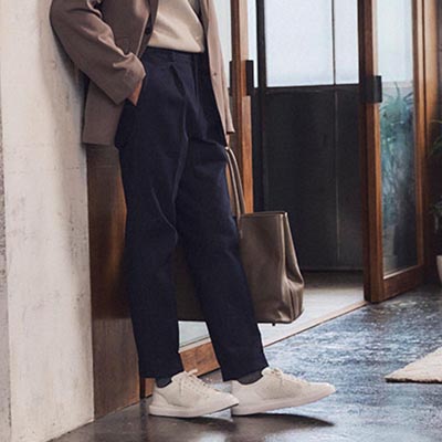 モデロ MODELLO レースアップカジュアルレザースニーカー　DM2751 WHITE-MS 25.0