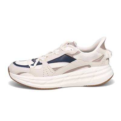 モデロ MODELLO 「リカバリーインソール」搭載で指圧効果により血行を115％促進。Recoveryナイロンメッシュスニーカー　DM2754R NAVY/C 25.0