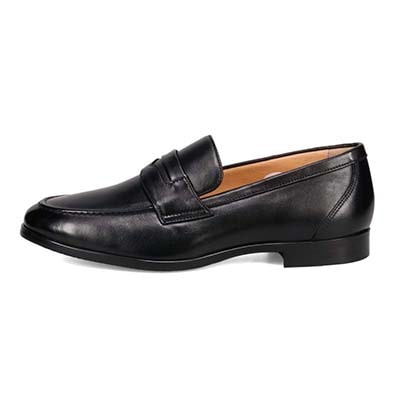 世界初のカバロス加工シリーズ　モデロ MODELLO スリッポンシューズ　DM3344 BLACK 25.0