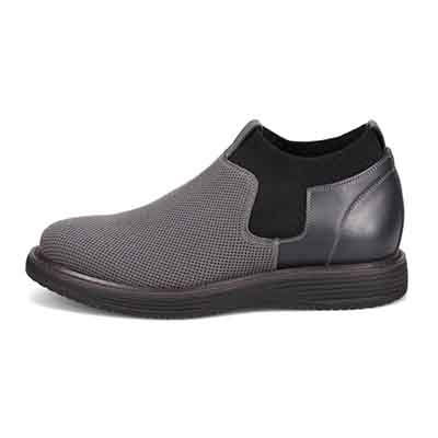 モデロ MODELLO 「Recovery Shiatsu Insole」搭載で指圧効果により血行をよくする。ニットブーティー　DM3416R D-GRAY 25.0