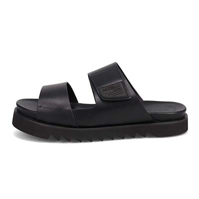 モデロ MODELLO 「リカバリーインソール」搭載で指圧効果により血行を115％促進。Recovery厚底サンダル　DM5320R BLACK M