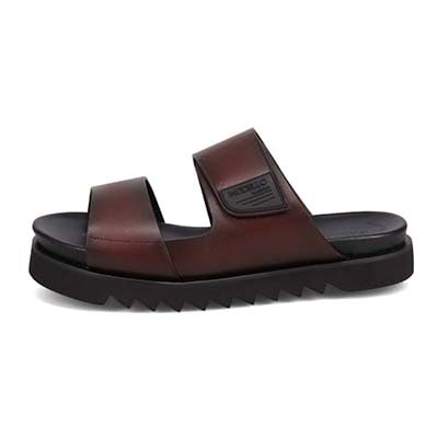 モデロ MODELLO 「リカバリーインソール」搭載で指圧効果により血行を115％促進。Recovery厚底サンダル　DM5320R D-BROWN M