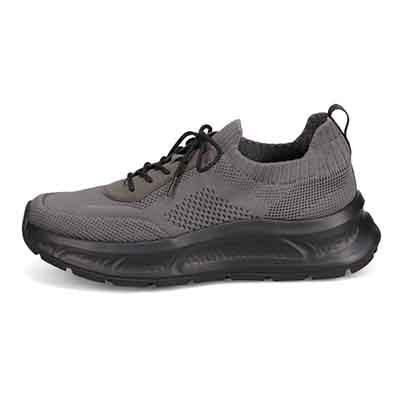 モデロ MODELLO 「Recovery Shiatsu Insole」搭載で指圧効果により血行をよくする。厚底ニット レースアップスニーカー　DM6530R D-GRAY 25.0