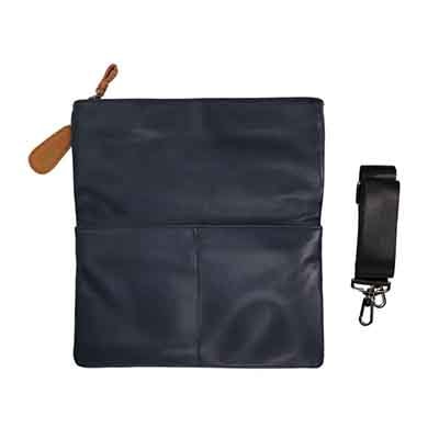 モデロ MODELLO　メンズ本革クラッチバッグ2WAYショルダー　DMB1215 NAVY FREE