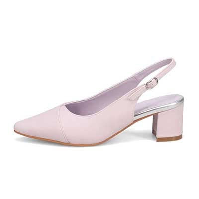 モデロ MODELLO 「リカバリーインソール」搭載で指圧効果により血行を115％促進。Recoveryポインテッドバックベルト　DML5506R LAVENDER 23.0