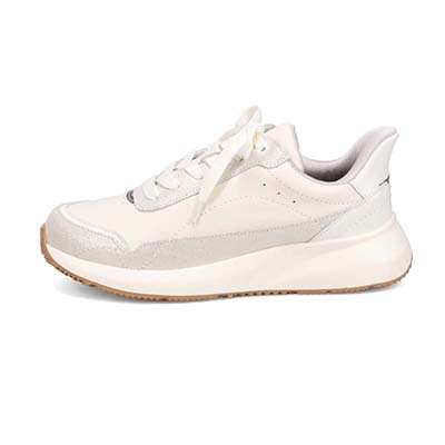 モデロ MODELLO レースアップヒール レザースニーカー　DML6058X WHITE 23.0