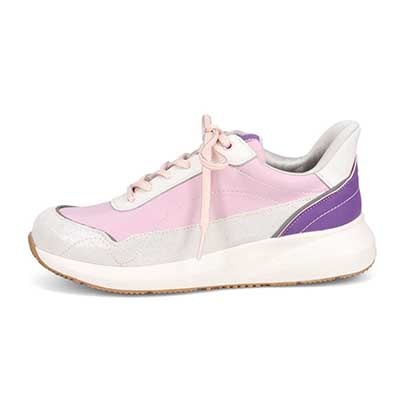 モデロ MODELLO 「リカバリーインソール」搭載で指圧効果により血行を115％促進。Recovery軽量ソールナイロンスニーカー　DML6067R LAVENDER 23.0