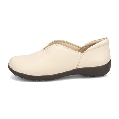 モデロ MODELLO  Vカット 日本人の足型にフィットする ソフトオブリーク カジュアルシューズ DML7103 IVORY 23.0