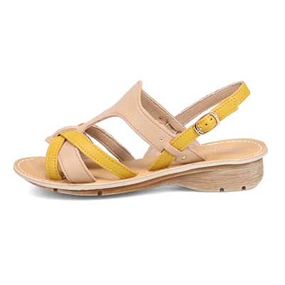 モデロ MODELLO クリーンナチュラル サンダル　DML7128 BEIGE/C M　(23.0～23.5)