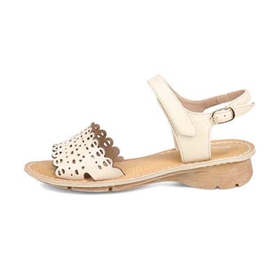 モデロ MODELLO カットワークサンダル　DML7155 IVORY M　(23.0～23.5)