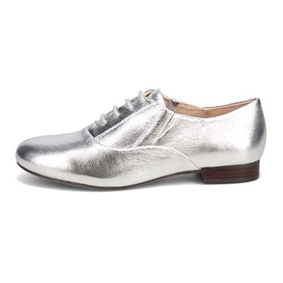 【撥水仕様】モデロ MODELLO ソフトレザーカジュアルシューズ　DML8803 SILVER 23.0