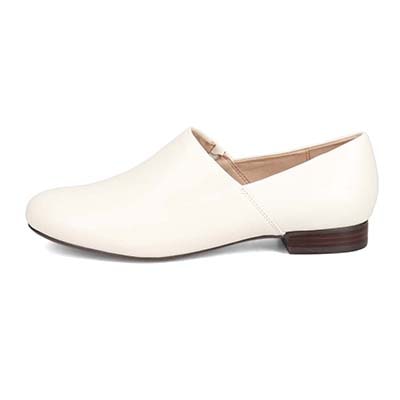 【撥水仕様】モデロ MODELLO ソフトレザースリッポンシューズ　DML8804 WHITE 23.0