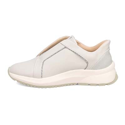 【撥水仕様】モデロ MODELLO スリッポンスニーカー　DML8807 WHITE 23.0