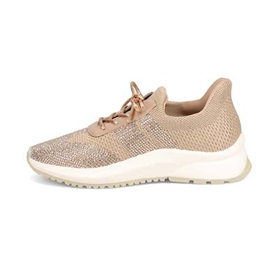 モデロ MODELLO　Quick Fitタイプ カジュアルニットスニーカー  DML8817 BEIGE 23.0