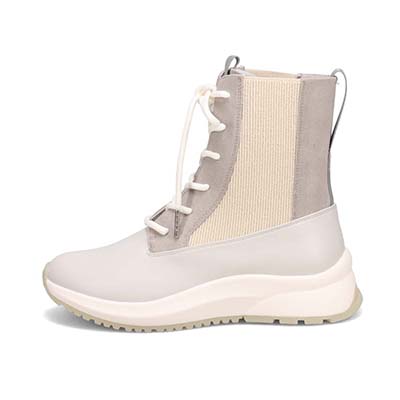 【撥水仕様】モデロ MODELLO 5.0cm カジュアルレースアップ  サイドゴア仕様ショートブーツ  DML8818 GRAY 23.0