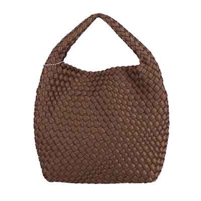 モデロ MODELLO 艶のあるメッシュ素材の大人アイテム メッシュバッグ　DMLB111 D-BROWN FREE