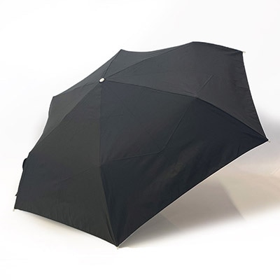 モデロ MODELLO 女性に嬉しいちょっと大きめサイズの風に強い折りたたみ傘　DMLB300 BLACK FREE