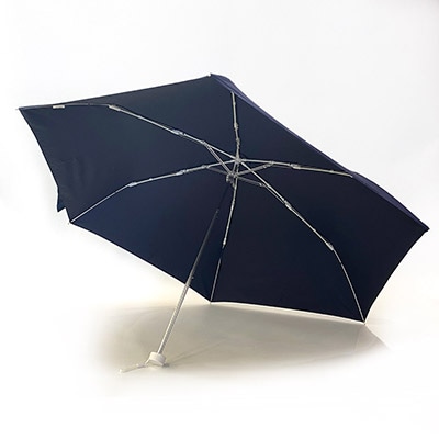 モデロ MODELLO 女性に嬉しいちょっと大きめサイズの風に強い折りたたみ傘　DMLB300 NAVY FREE