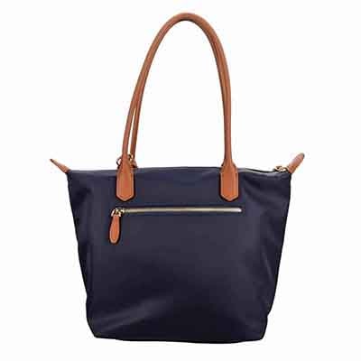モデロ MODELLO　【王道キレイめ】高機能デイリーナイロントートバッグ　DMLB400 NAVY FREE